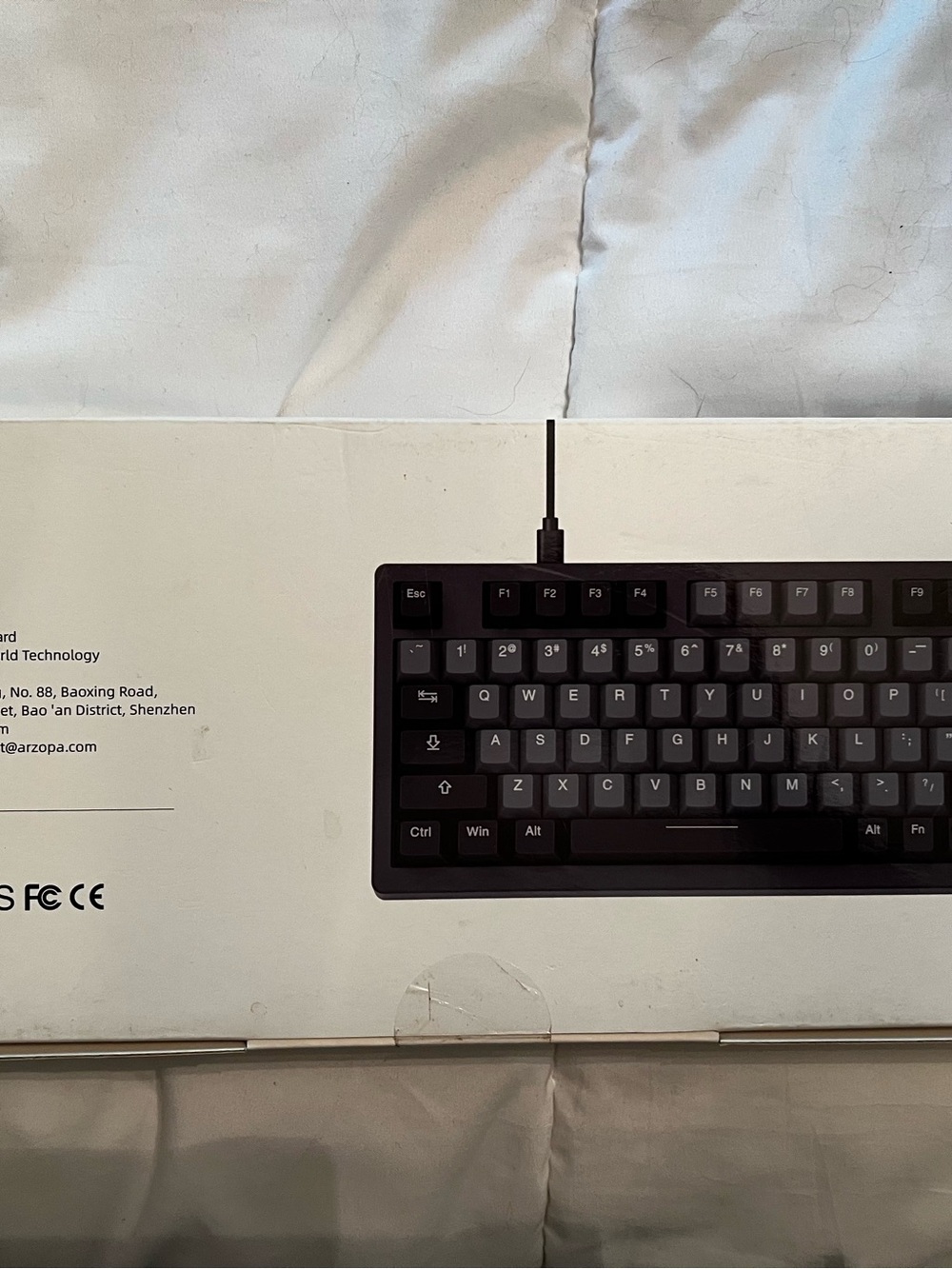 NEW Sealed ARZOPA K81 Gaming Mechanical Wired Compact Keyboard